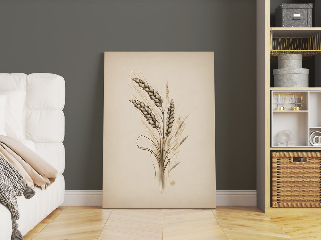 Wheat Art Canvas Print, Wheat Print, Wheat Canvas Art Prints Canada, Canvas wall art print by Wall Nostalgia. Custom canvas prints, large canvas prints, framed canvas prints, Wheat Canvas Print | Wheat Print, Wheat Art Print, Wheat Wall Art, Prairie Print, Prairie Canvas, Prairie Art, Rustic Wall Art, Farm print, Wheat