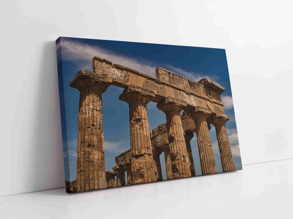 Greece Canvas Photo Print | Canvas wall art print by Wall Nostalgia. Custom Canvas Prints, Made in Calgary, Canada | Large canvas prints, framed canvas prints, athens greece art print, living room wall art prints, large wall art prints, canvas wall art prints, canvas photo prints, trendy wall art prints, couch wall art