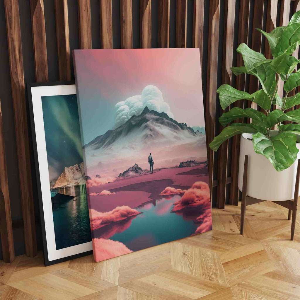 Synthwave Canvas Prints Canada | Canvas wall art print by Wall Nostalgia. Custom Canvas Prints, Made in Calgary, Canada, Large canvas prints, framed canvas prints, synthwave art prints, cool wall art for guys, cool wall art ideas, cool wall art prints, canvas wall art prints canada, cool wall art ideas, cool canvas art