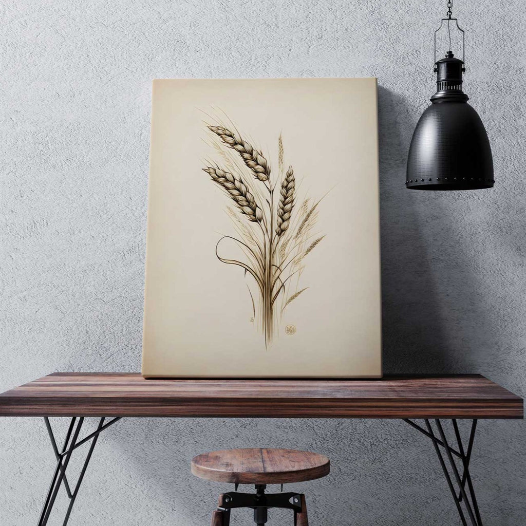 Wheat Art Canvas Print, Wheat Print, Wheat Canvas Art Prints Canada, Canvas wall art print by Wall Nostalgia. Custom canvas prints, large canvas prints, framed canvas prints, Wheat Canvas Print | Wheat Print, Wheat Art Print, Wheat Wall Art, Prairie Print, Prairie Canvas, Prairie Art, Rustic Wall Art, Farm print, Wheat