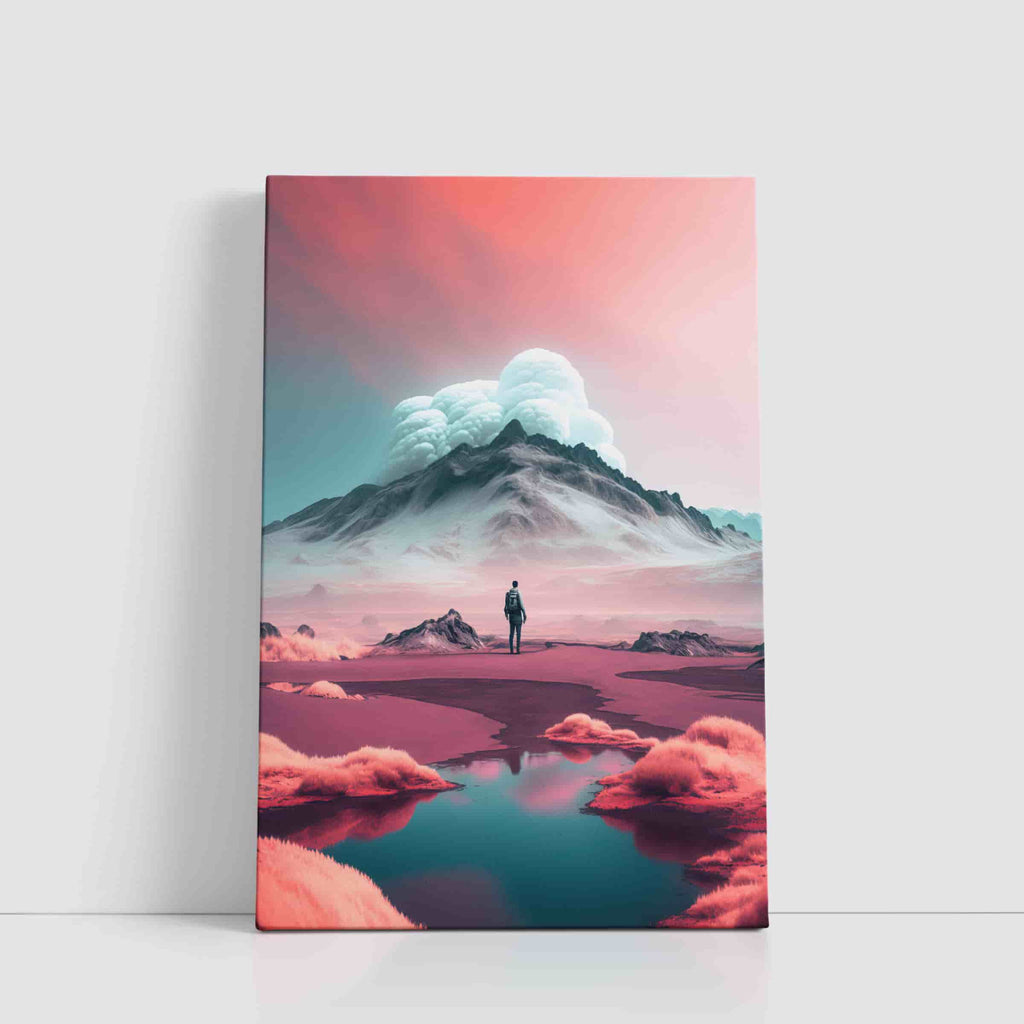 Synthwave Canvas Prints Canada | Canvas wall art print by Wall Nostalgia. Custom Canvas Prints, Made in Calgary, Canada, Large canvas prints, framed canvas prints, synthwave art prints, cool wall art for guys, cool wall art ideas, cool wall art prints, canvas wall art prints canada, cool wall art ideas, cool canvas art