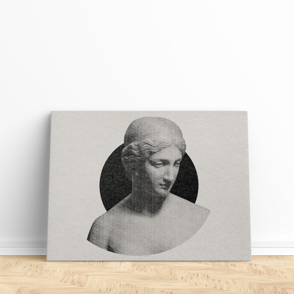 Greek Statue Canvas Print | Greek Statue Canvas wall art print by Wall Nostalgia. Custom Canvas Prints, Made in Canada, Large canvas prints, framed canvas prints, Greek statue wall art print | Canvas print, Greek print, Greek mythology print, Greek art, Greek statue print, Greek canvas, Greek mythology, Greek Art Print